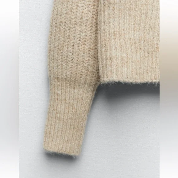 Zara ribbed knit jacket - Picture 6 of 9